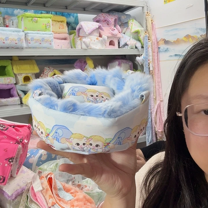 嘟嘟专拍獭兔毛婴儿车内胆