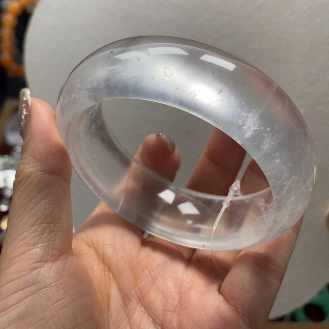 石英质玉未镶嵌手镯57-58