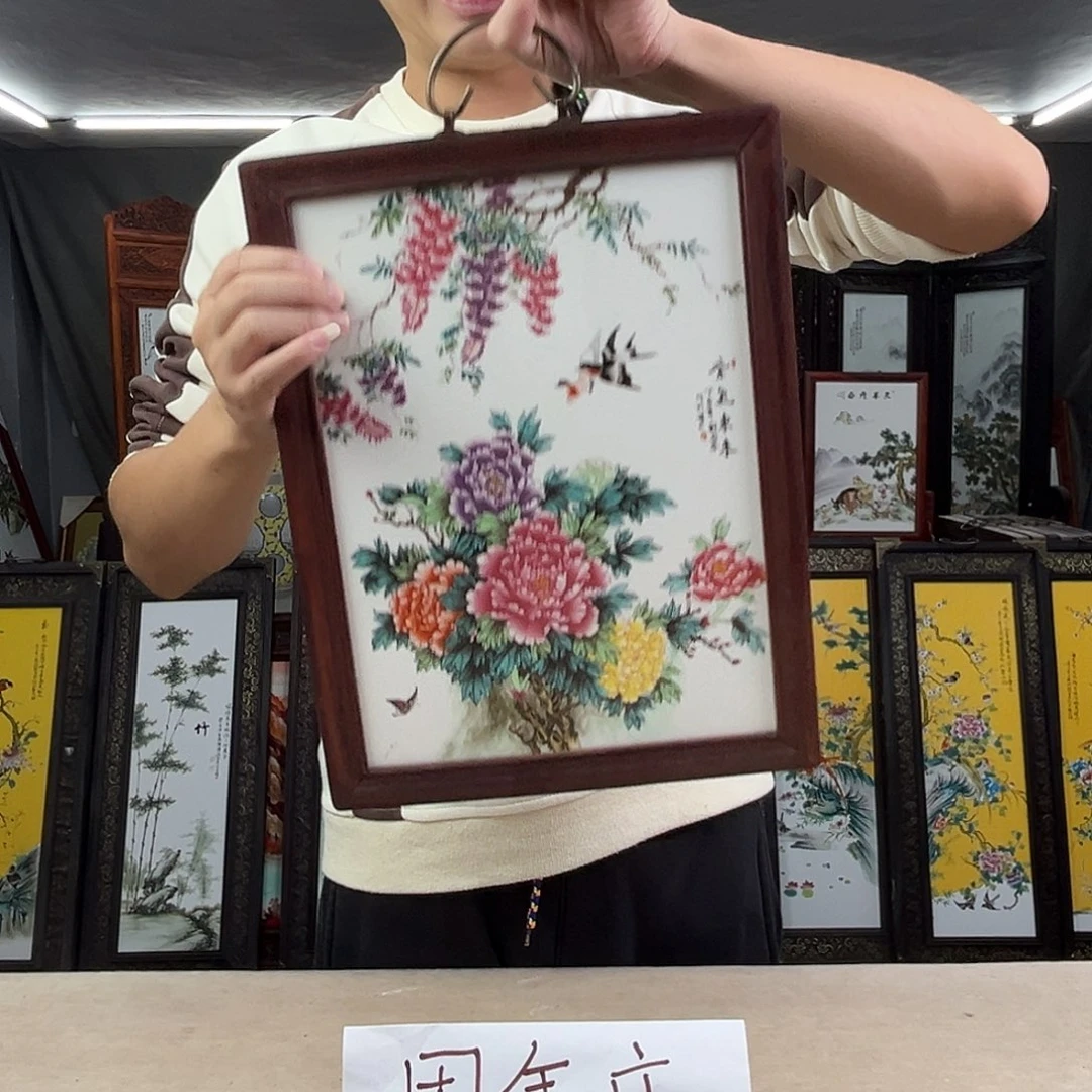 瓷片景德镇瓷板画