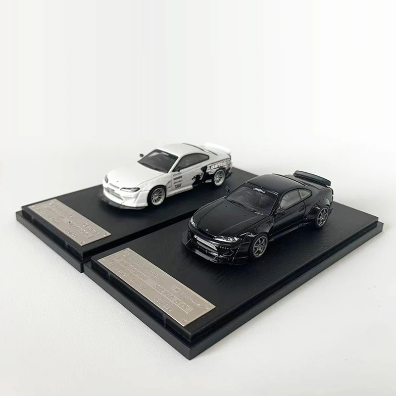 SW 1:64 日产尼桑 Nissan Silvia S15 火箭兔 仿真合金汽车模型