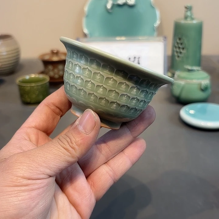 瓷片龙泉青瓷福利青瓷