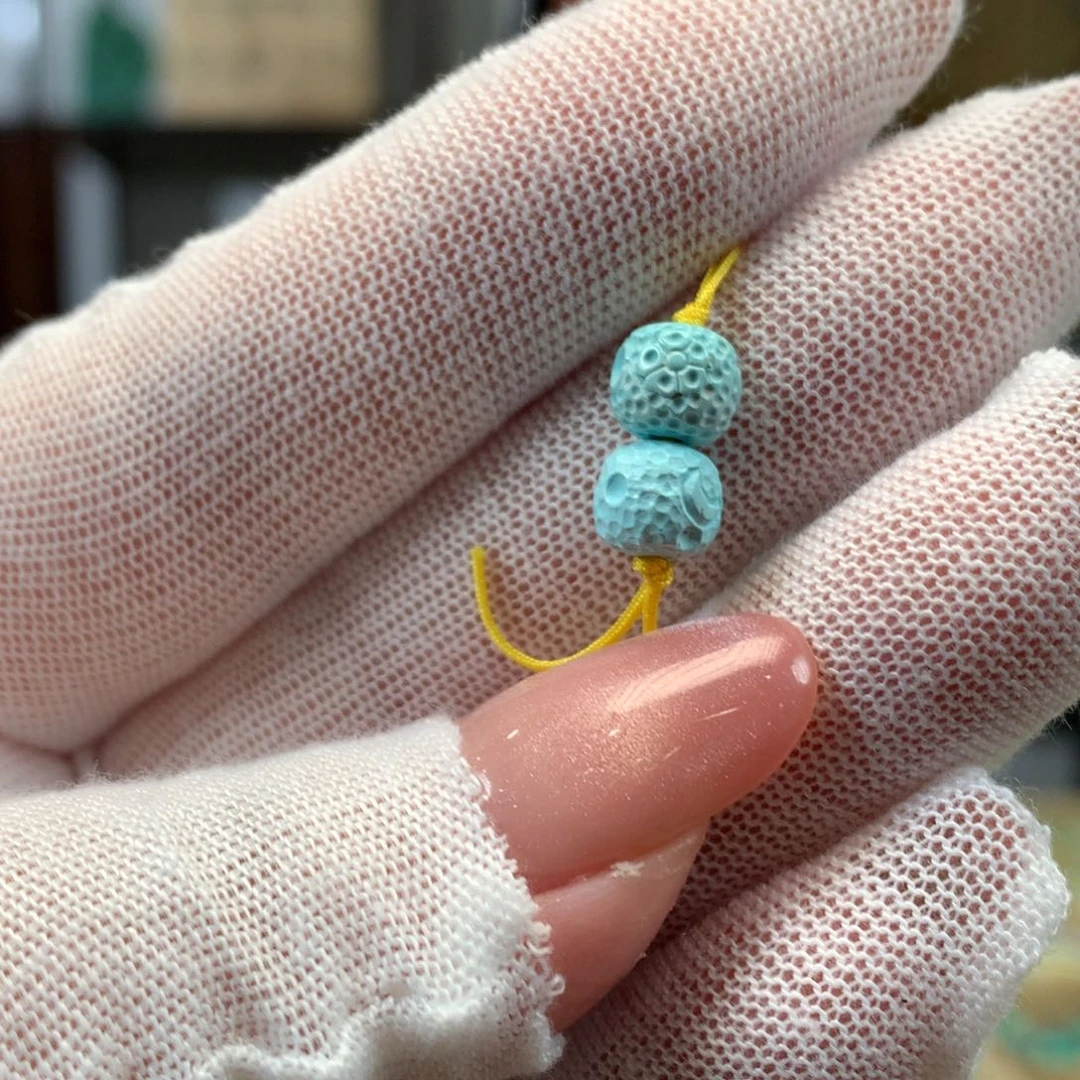 绿松石未镶嵌挂件