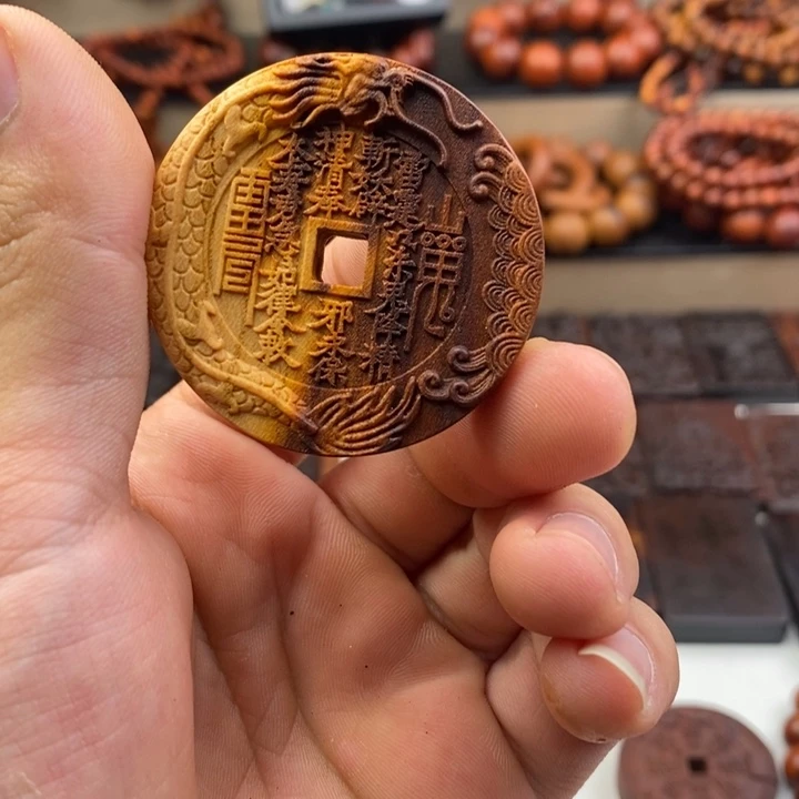 桃木雷击桃木山花