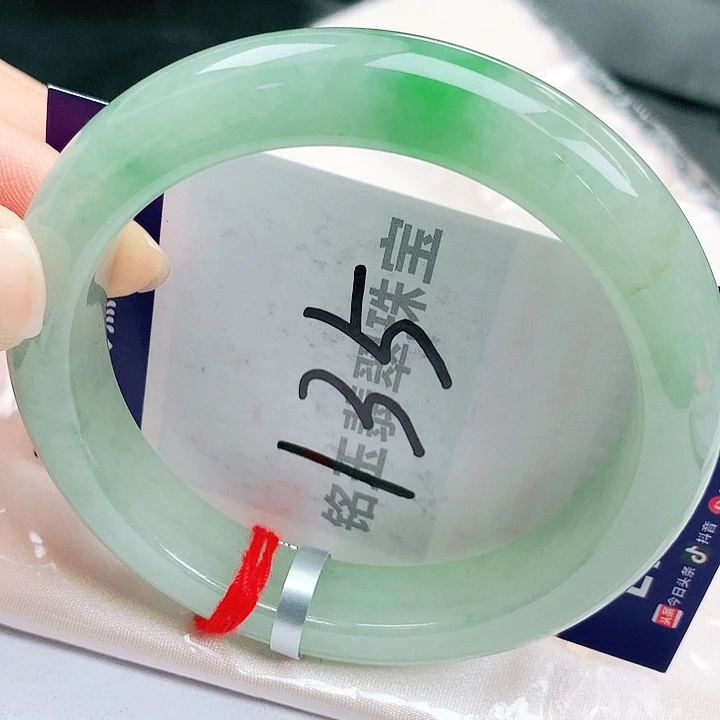 翡翠未镶嵌手镯缅甸天然a货翡翠手镯