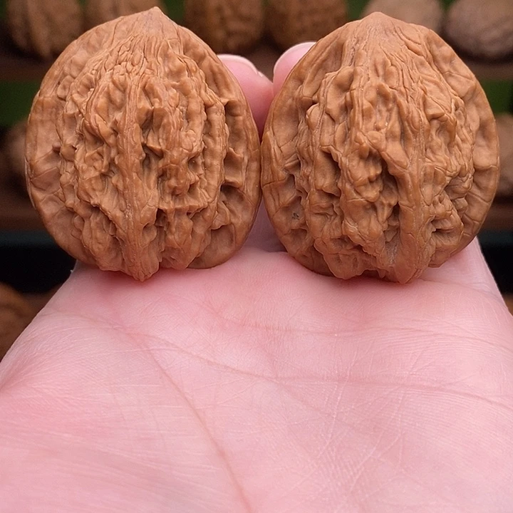 文玩核桃吊坠全品无修麦穗虎头