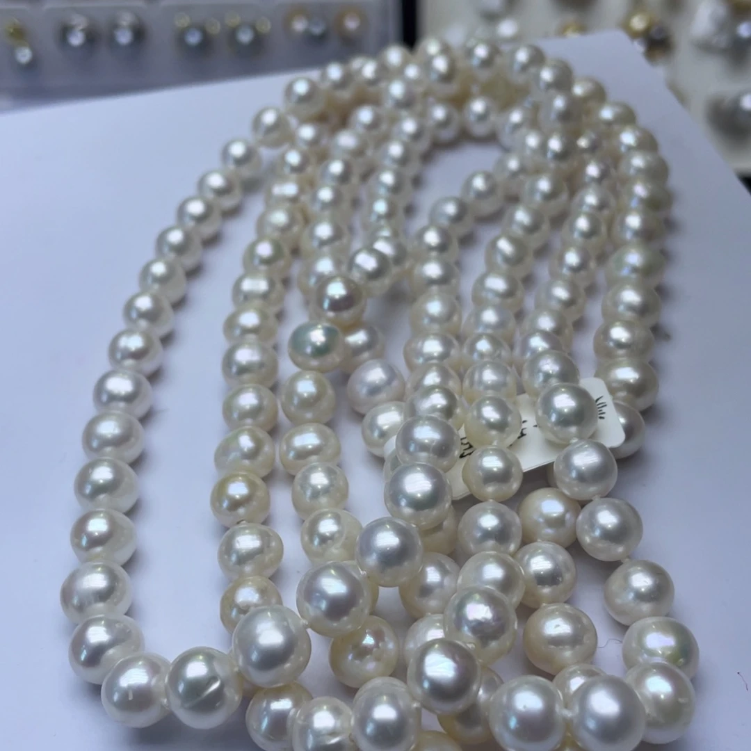 颈饰未镶嵌淡水珍珠毛衣链