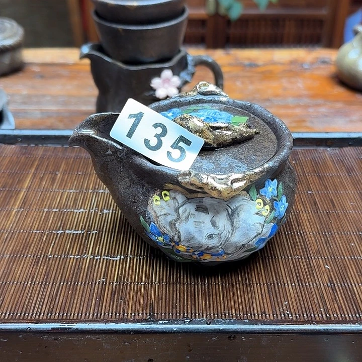 纯手工制作粗陶茶具