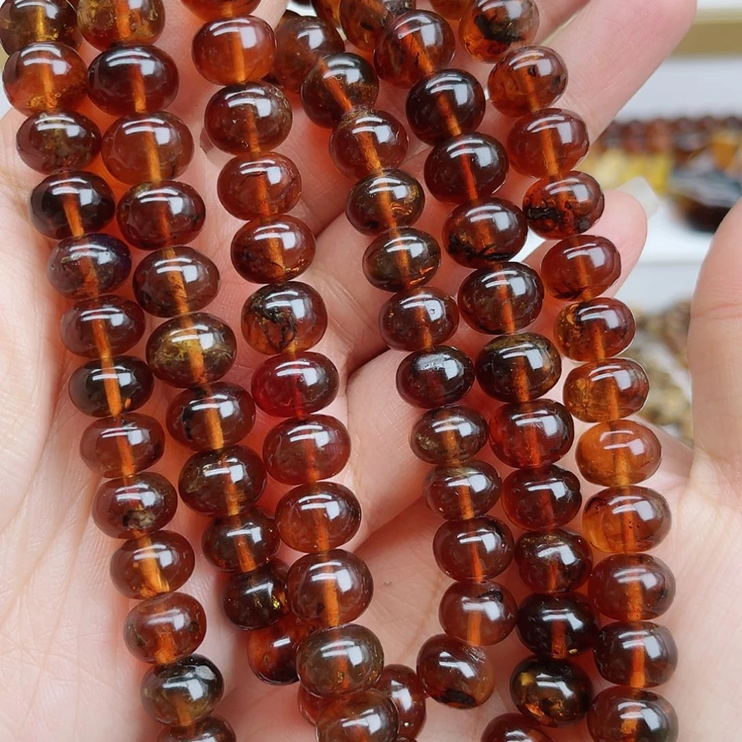 未镶嵌颈饰琥珀琥珀血珀10