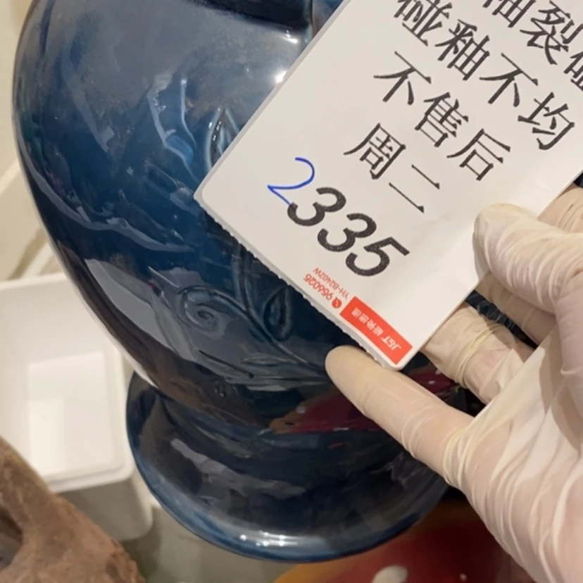 【闪购商品】摆件蝴****海陶瓷摆件瑕疵特卖