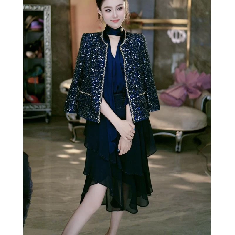 【夜阑珊】法式重工气质时尚百搭外套