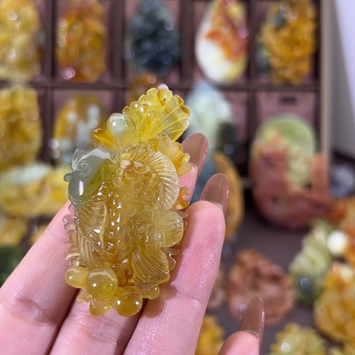 未镶嵌蛇纹石玉颈饰