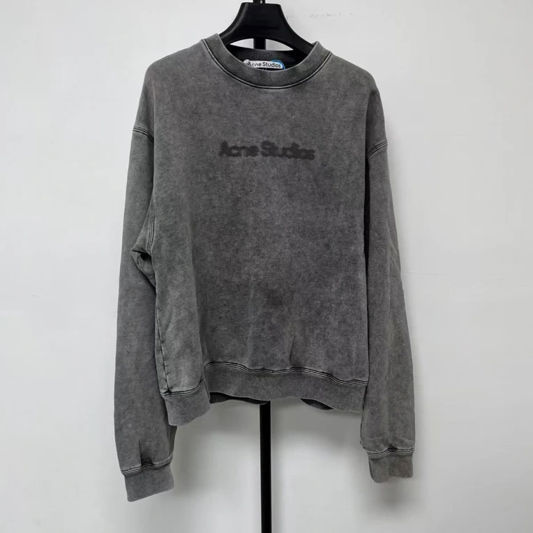 未使用 AcneStudios 圆领宽松套头长袖卫衣 XS码 04434