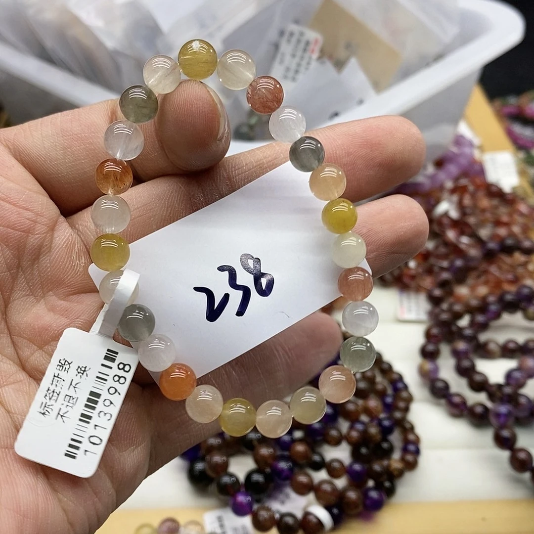 水晶手链未镶嵌天然