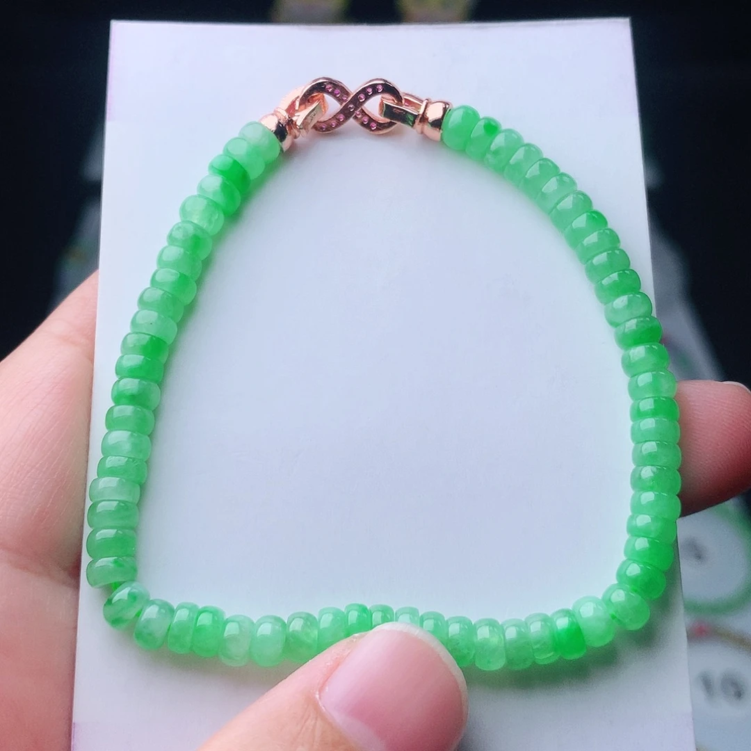 翡翠未镶嵌手链翡翠