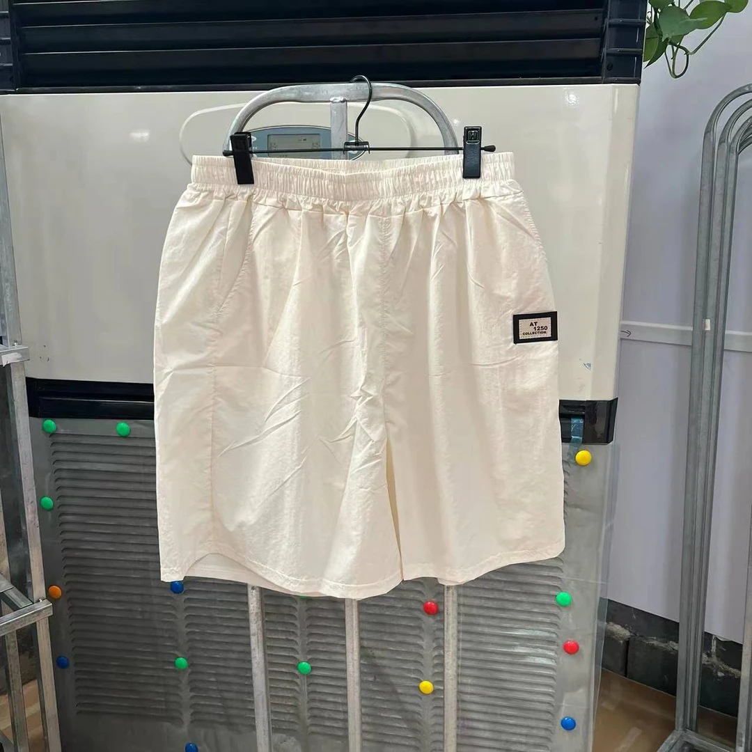 夏季新款休闲裤短裤女大码潮流设计感ins宽松运动百搭薄款（1178）