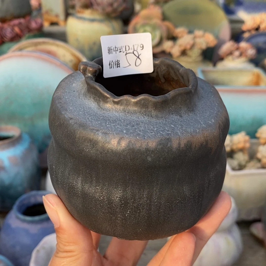 粗砂花盆1987盆新中式479