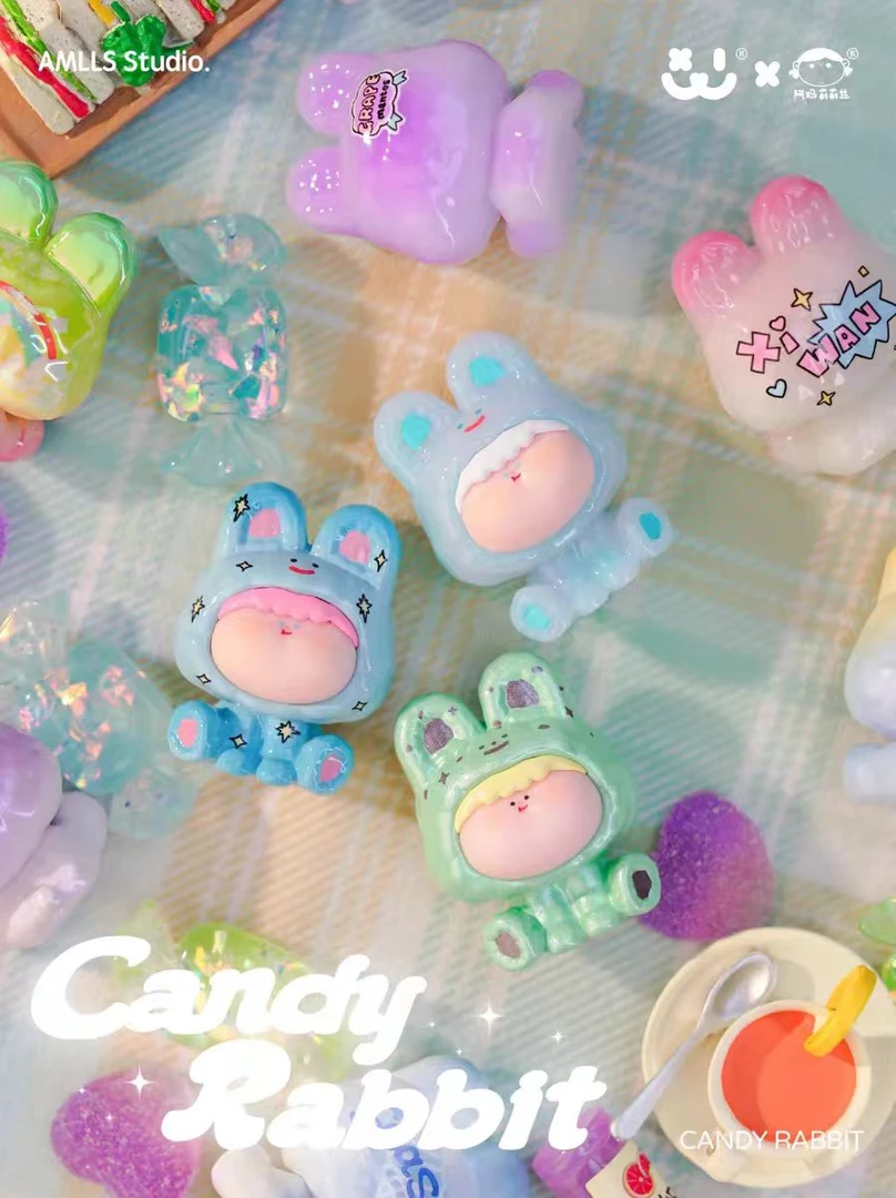 【拆盒】 阿玛莉莉丝四代小兔春日甜品屋盲盒盲袋手办