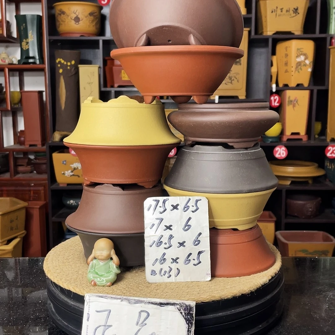 紫砂D-婉秋紫砂花盆