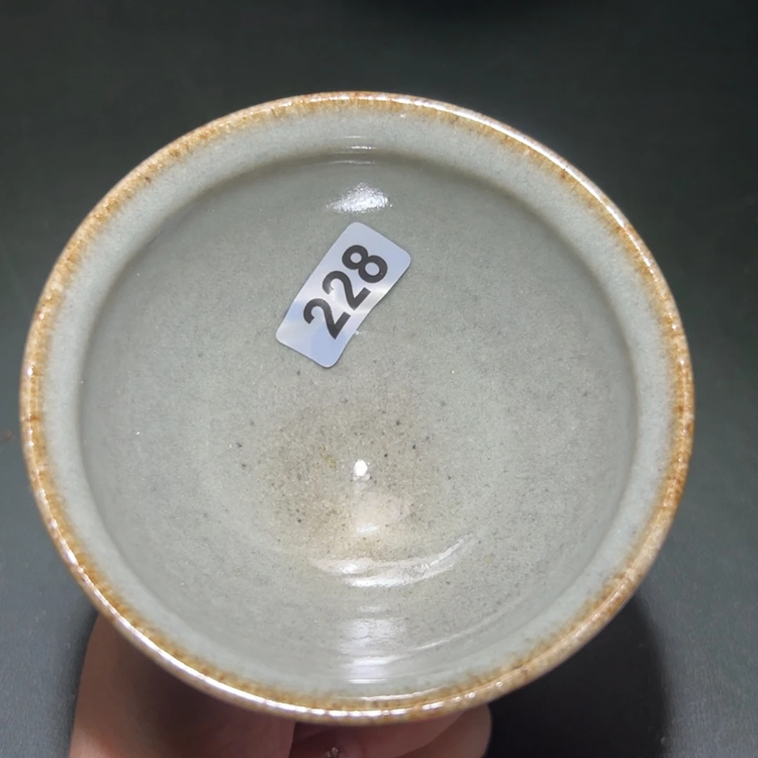 茶盏全手工原矿原釉建盏