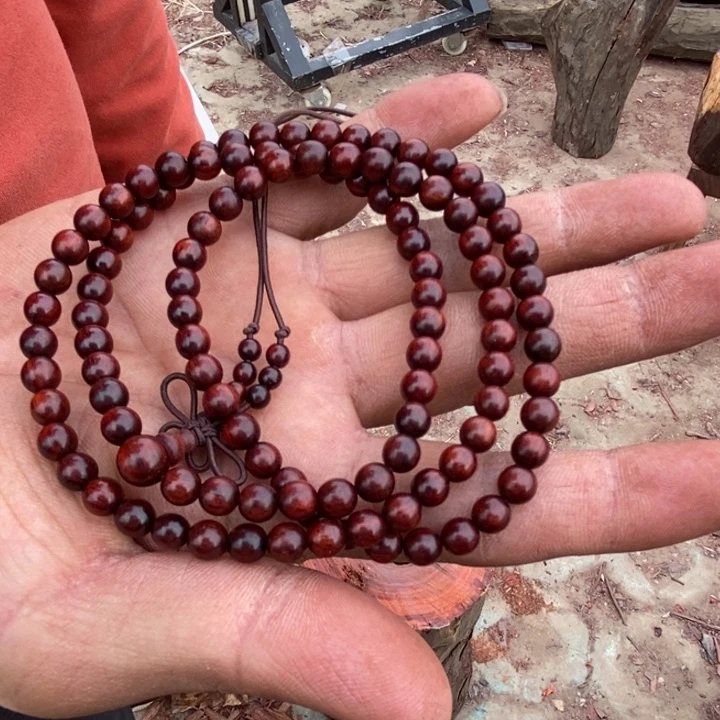 檀香紫檀（小叶紫檀）0.6多圈两条