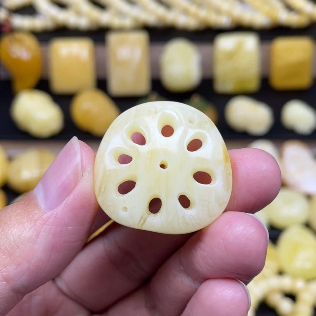 琥珀未镶嵌裸石琥珀蜜蜡