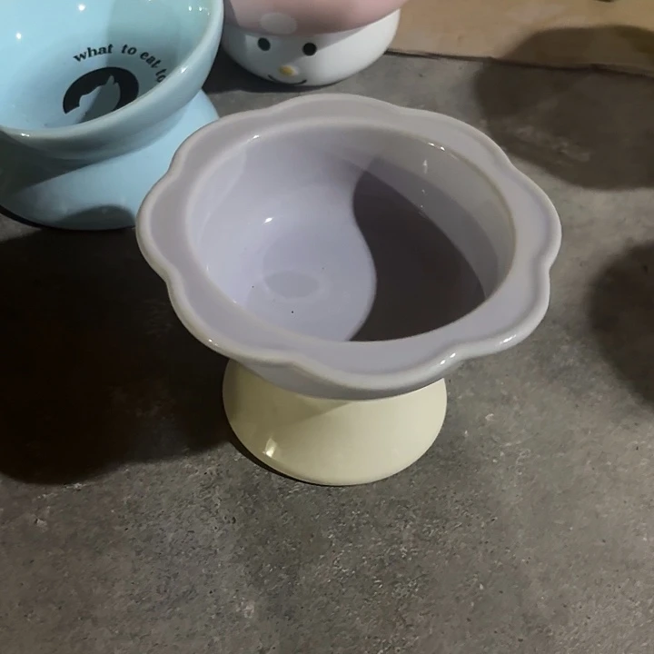 瓷片陶瓷向日葵紫色