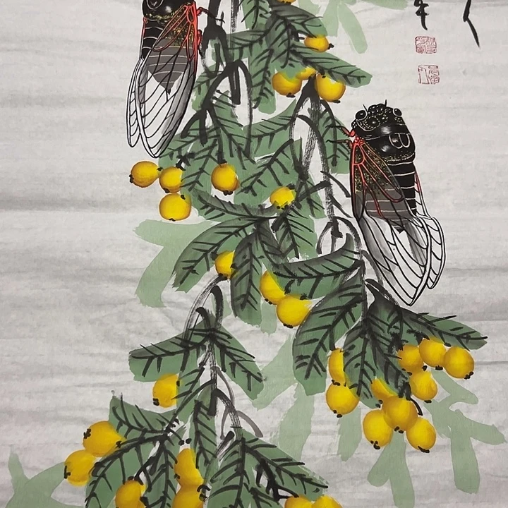 手绘国画作品欣赏