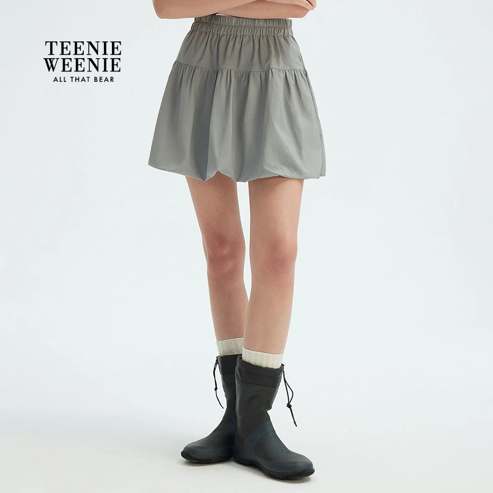 *TeenieWeenie小熊女半身裙25俏皮少女轻户外花苞短裙TTWH253704T