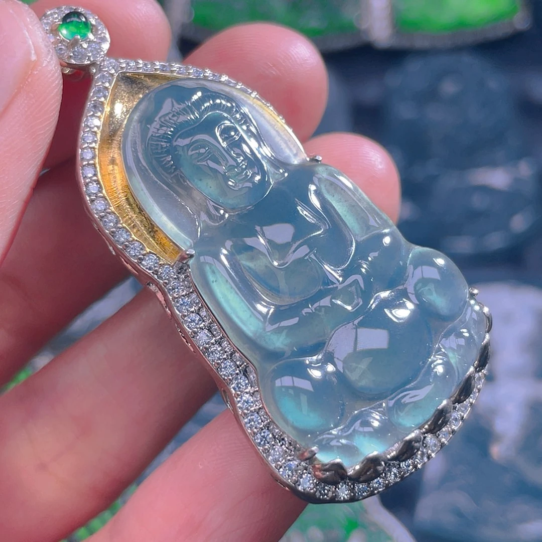 颈饰未镶嵌翡翠翡翠