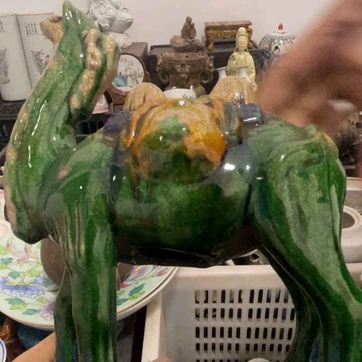 叶***波工艺品摆件陶瓷工艺品
