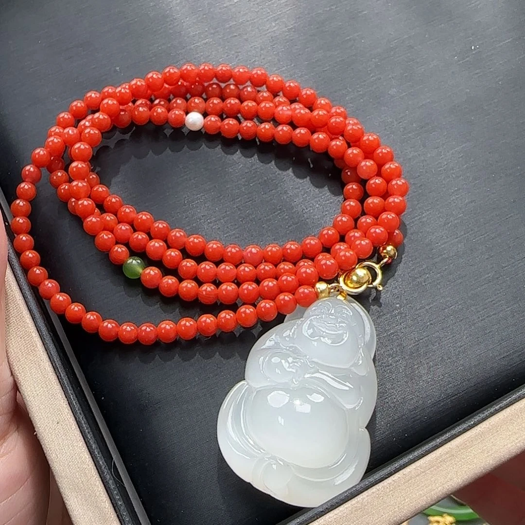 水***屏和田玉未镶嵌戒指