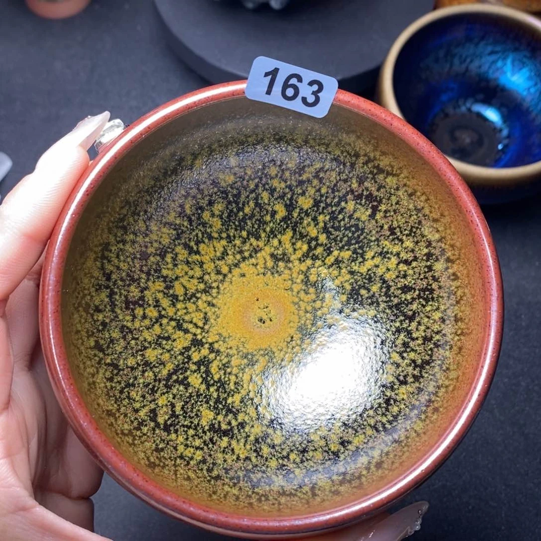 茶盏建窑建盏主人杯163