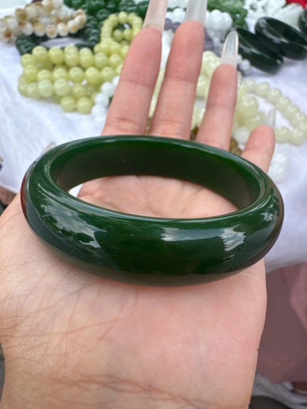 高端大气辣阳绿轮胎手镯52-66