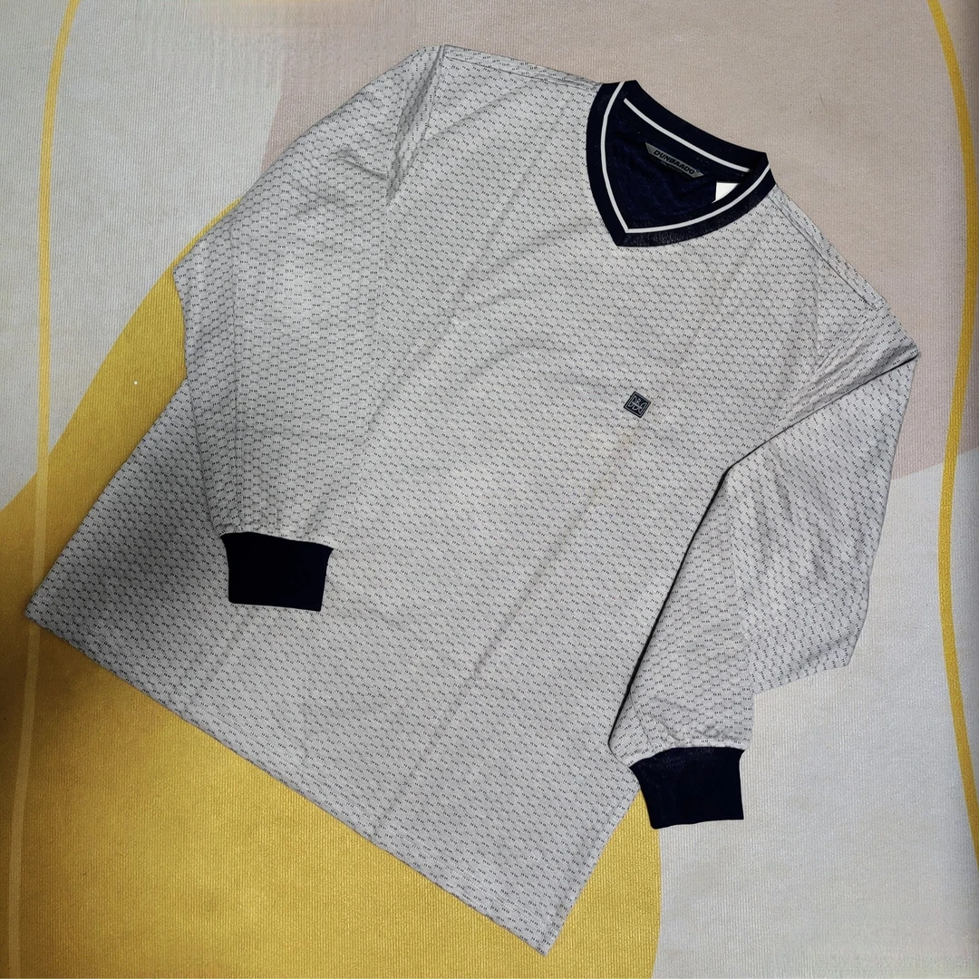 厚款V领毛针织衫高质感时尚圆领-木每W0412