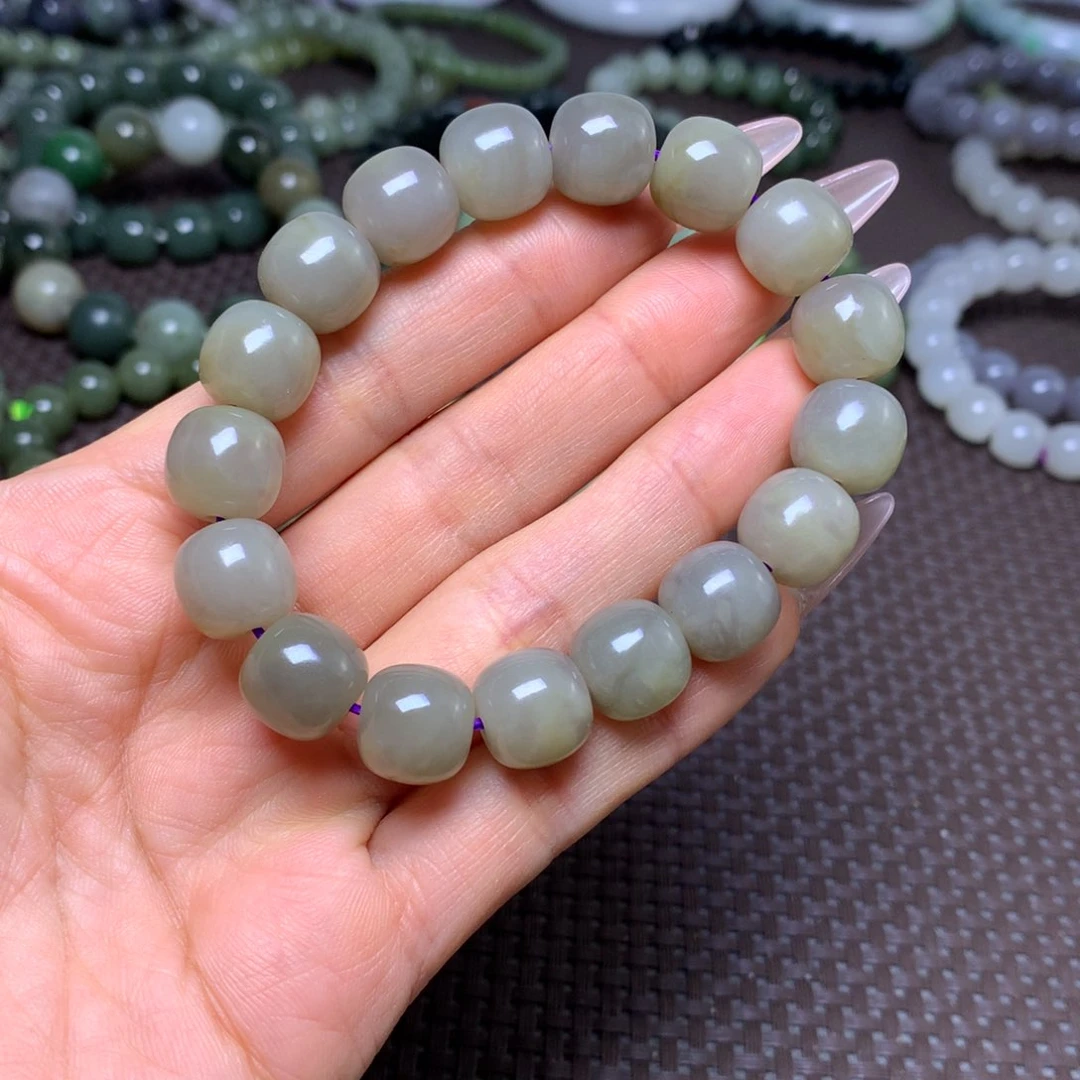 未镶嵌手串和田玉卡12