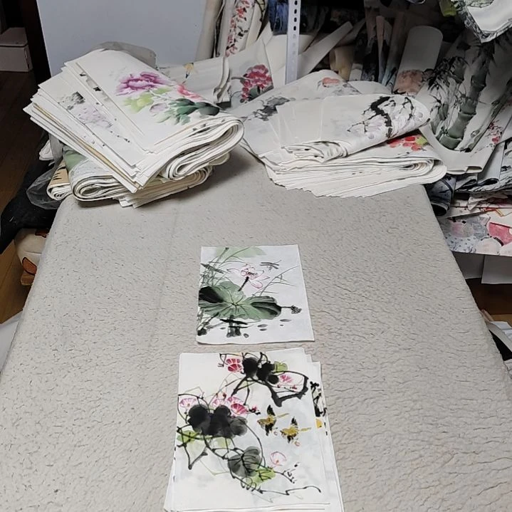 周***）国画落款后台备注