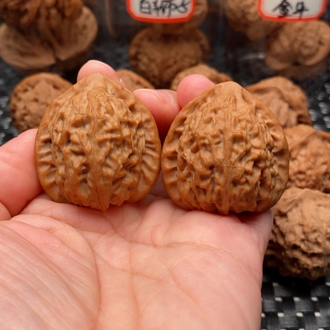 吊坠文玩核桃36金牛小修