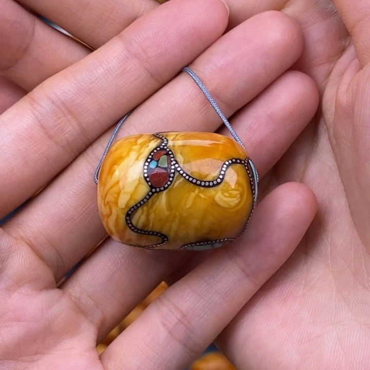 未镶嵌琥珀裸石蜜蜡M
