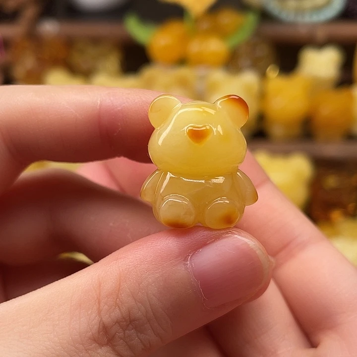 琥珀未镶嵌珠宝奇石
