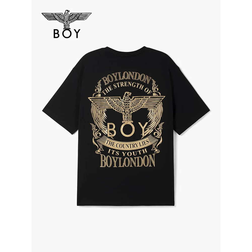 BOY LONDON夏季短袖男女同款休闲半袖时尚百搭潮牌朋克T恤N01143