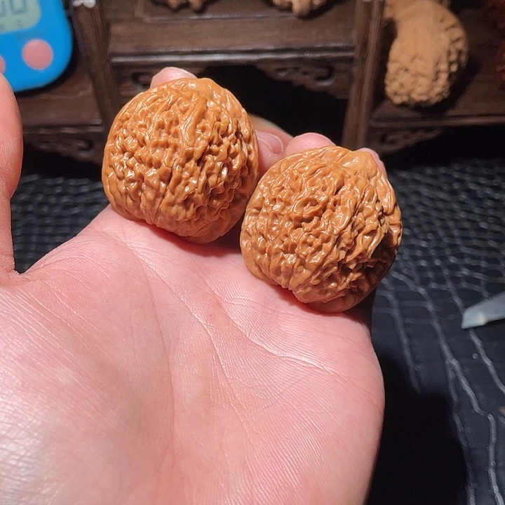 文玩核桃吊坠莲花37