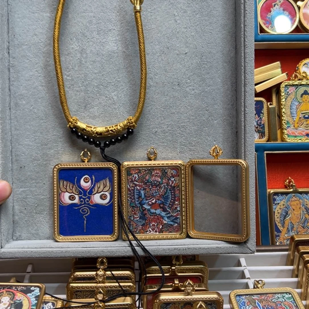 吊坠阿*双面铜壳双面铜壳