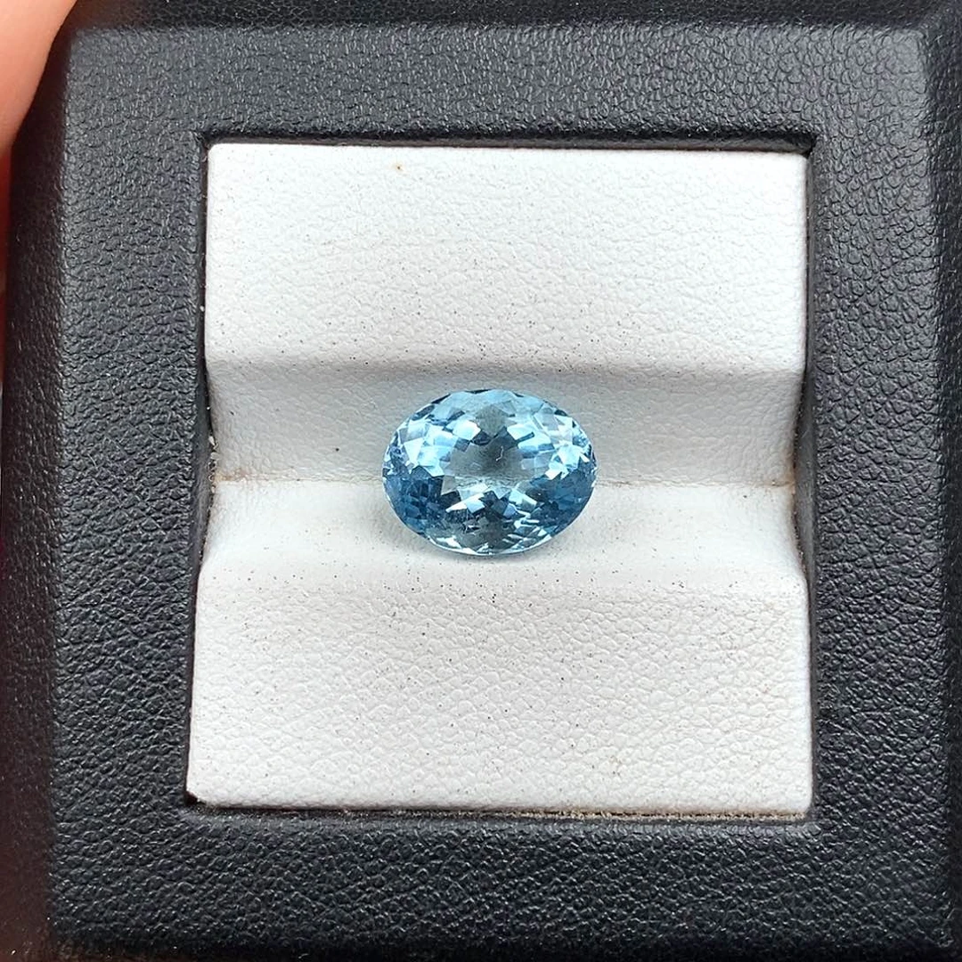 海蓝宝石裸石4.01ct