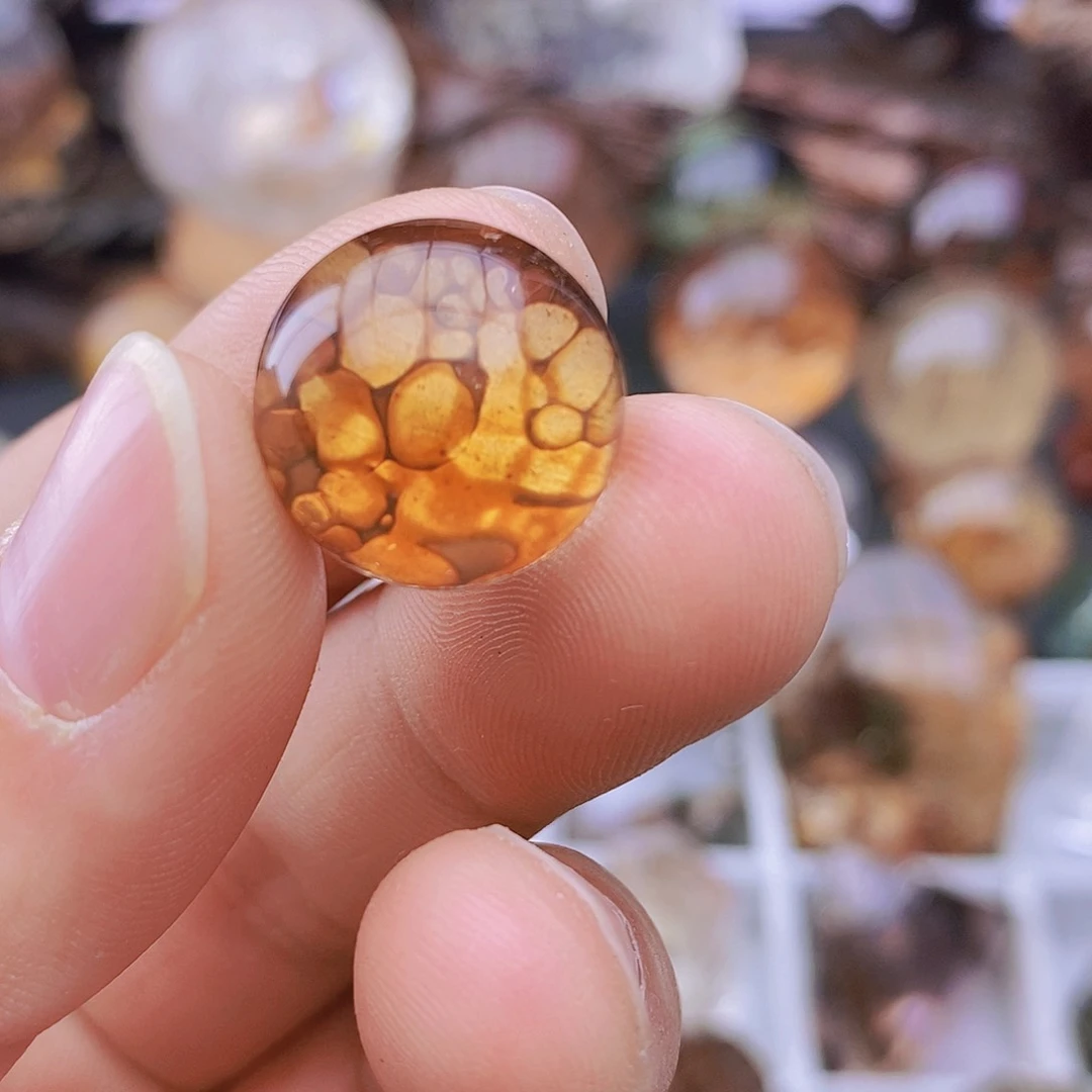 未镶嵌珠宝半成品水晶白*?