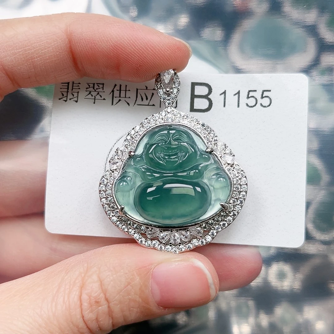 翡翠颈饰未镶嵌翡翠1155