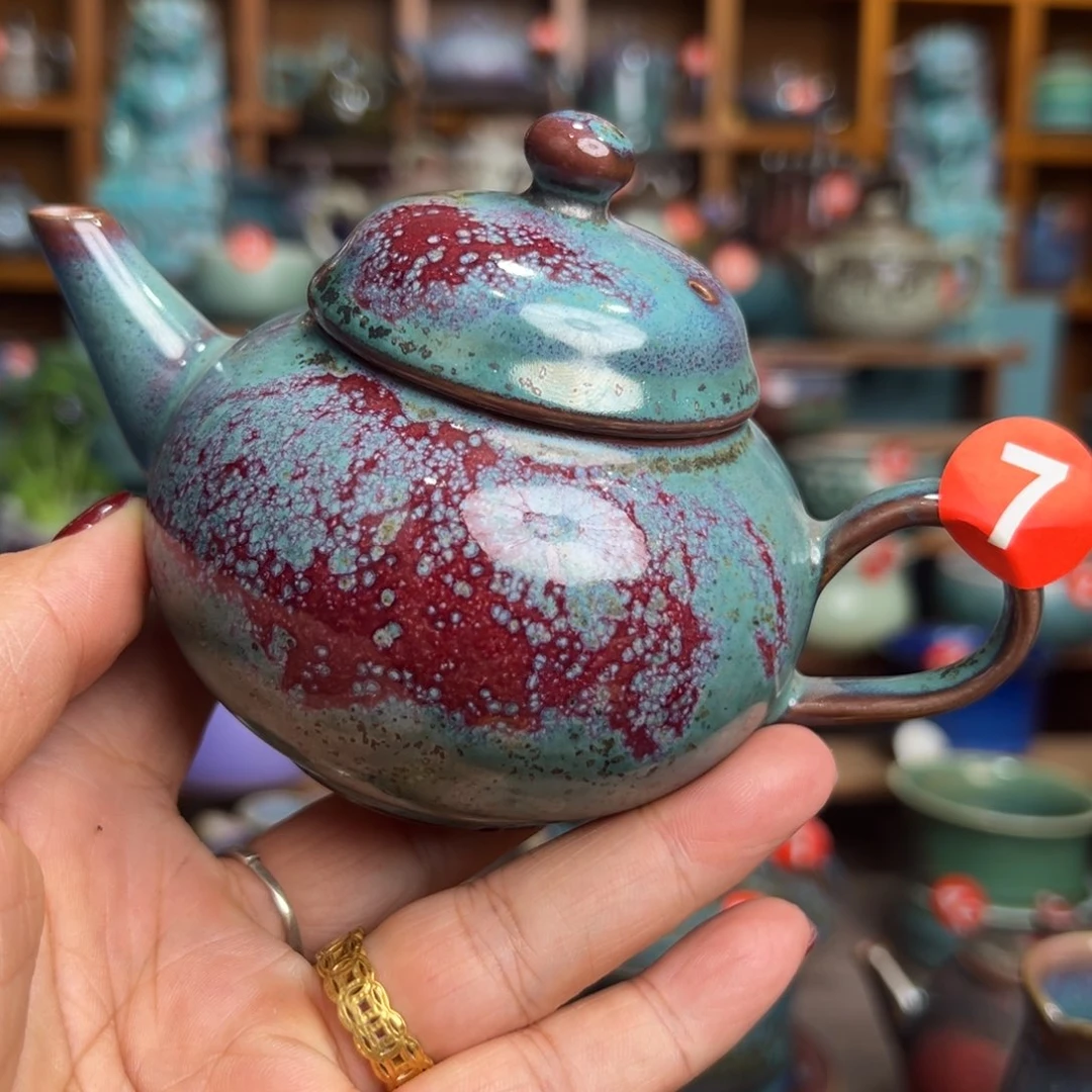 而**惑手工制作手拉坯茶具