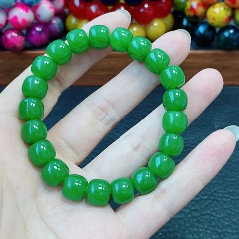 未镶嵌玛瑙手饰菠菜绿