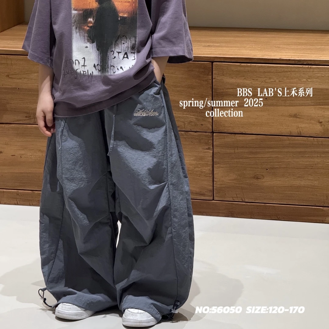 6050儿童轻薄伞兵裤