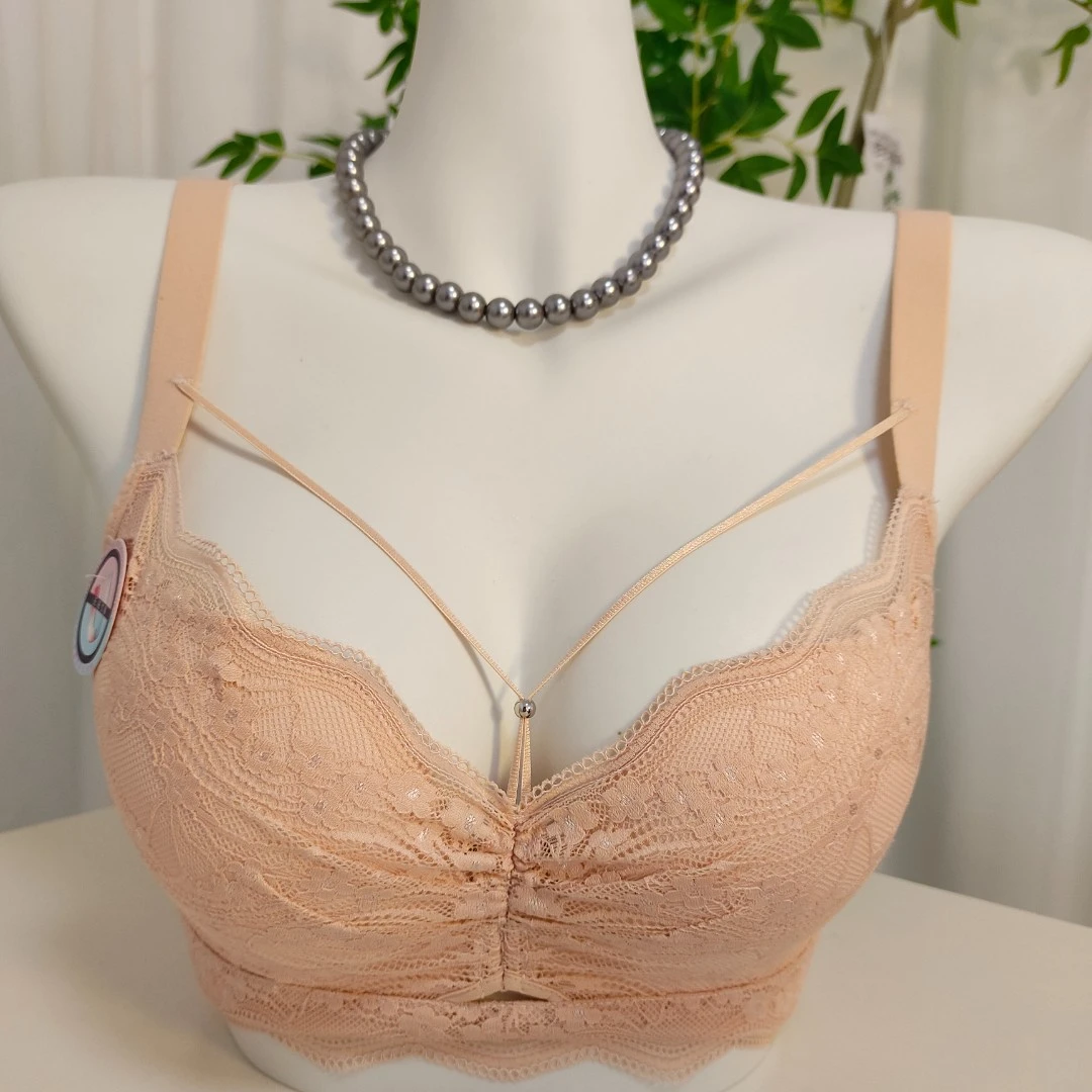 小胸A杯时尚舒适聚拢美背无痕调整型蕾丝性感文胸