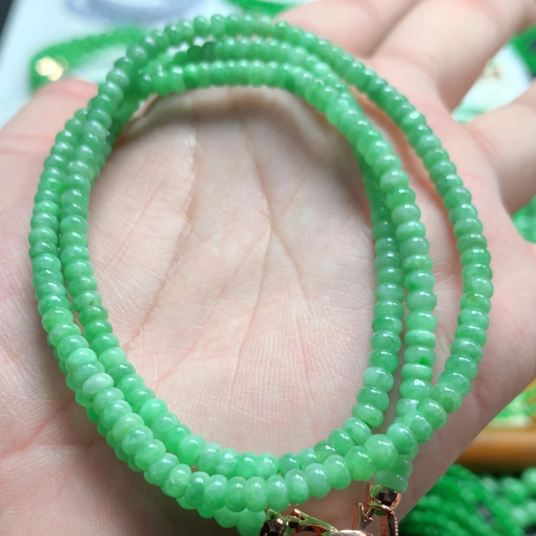 翡翠未镶嵌手链翡翠